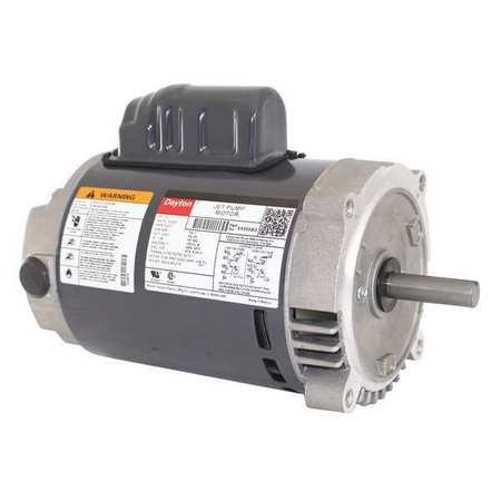 DAYTON Motor, 1/3 HP, Jet Pump 5K955