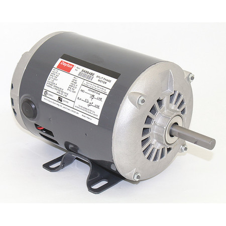 DAYTON GP Mtr, Split Ph, ODP, 1/2 HP, 1725 rpm, 48 5K984