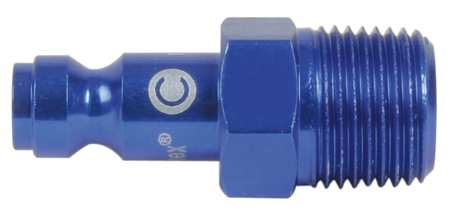 LEGACY Coupler Plug, (M)NPT, 1/4, Aluminum A72640C-GRA