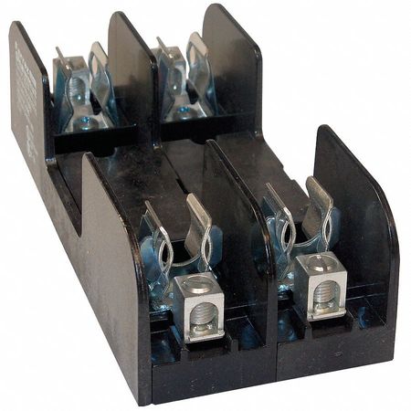 MERSEN Open Fuse Block, R UL Class, 2 Poles, 30A Amp Range, 600V AC/DC Volt Rating 60307R