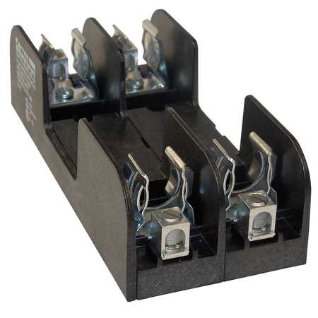 MERSEN Open Fuse Block, R UL Class, 2 Poles, 60A Amp Range, 600V AC/DC Volt Rating 60657R