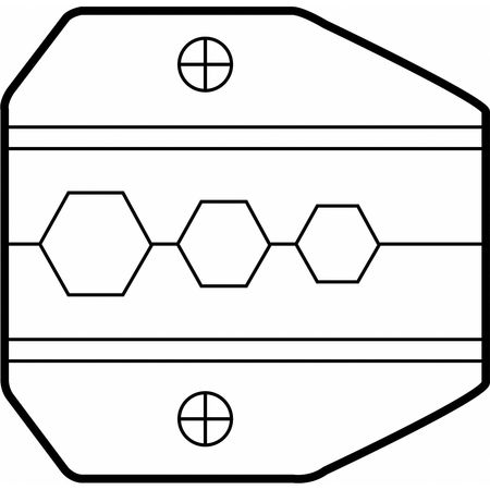 IDEAL Replacement Die, For Type F (RG6, RG59) 30-582