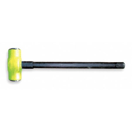 WILTON Sledge Hammer, 8 Lb, 24 In, Rubber/Steel HVS824