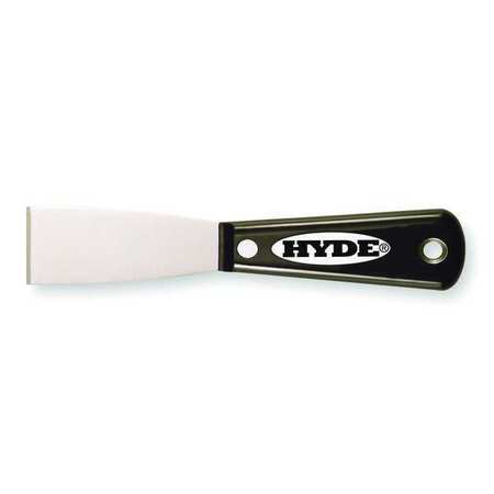 HYDE Putty Knife, Flexible, 1-1/2", Carbon Steel 02100