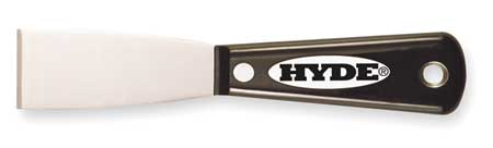 Hyde Putty Knife, Stiff, 1-1/2", Carbon Steel 02150