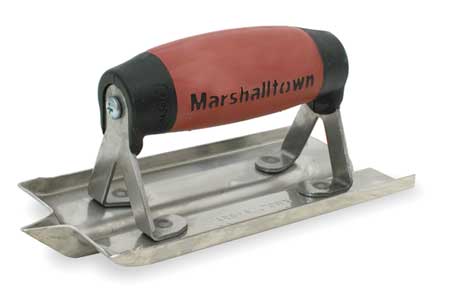 MARSHALLTOWN Concrete Groover, 6x3, 1/2x1/2 In Groove 180D