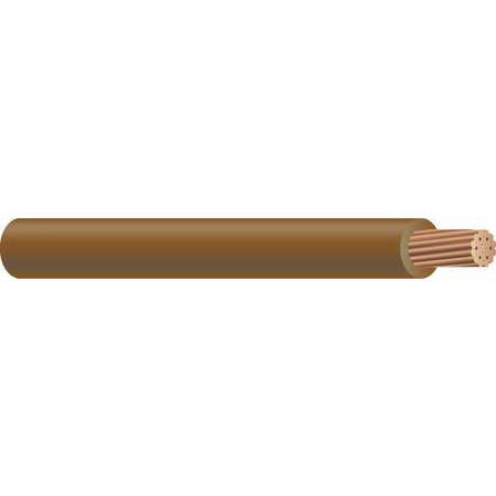 SOUTHWIRE Machine Tool Wire, AWM, MTW, TEW, 18 AWG, 500 ft, Brown, PVC Insulation 411010507