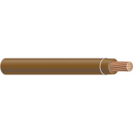 Southwire Building Wire, THHN, 12 AWG, 500 ft, Brown, Nylon Jacket, PVC Insulation 22971601