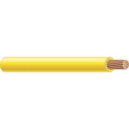 SOUTHWIRE Machine Tool Wire, AWM, MTW, TEW, 10 AWG, 500 ft, Yellow, PVC Insulation 411050502