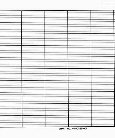 HONEYWELL Strip Chart, Roll, Range None, Length 66 Ft BN  46180522-001