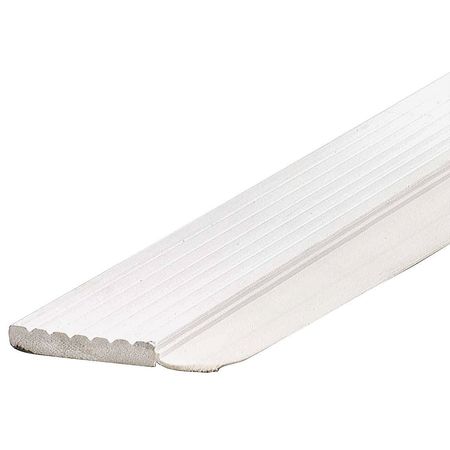 ZORO SELECT Door Frame Weatherstrip, White, 108 In 5MFH6