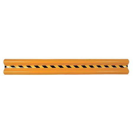 ZORO SELECT Guard Rail, 8 ft. L, 12 In. H GR-H2R-BO-8-YL