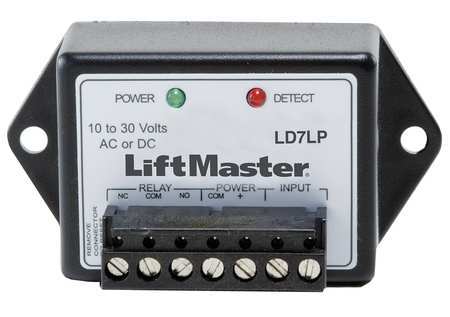 Liftmaster Loop Detector, Plug In, Use Gate Operator LD7LP