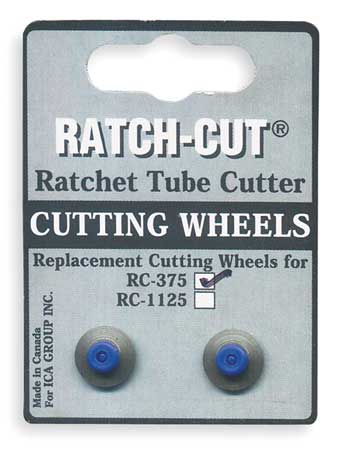 RATCH CUT Pack of 2 replacement cutter wheels for RC375 RC375-7C