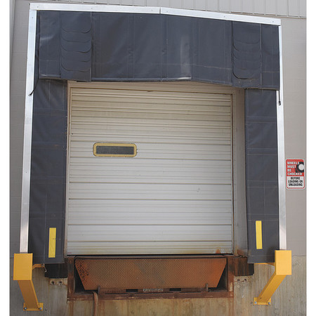 Zoro Select Dock Shelter, 30 In, For 10 Ft Doors D-750-30