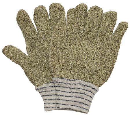 Condor Heat Resist. Gloves, Green/Natural, S, PR 5MPK5