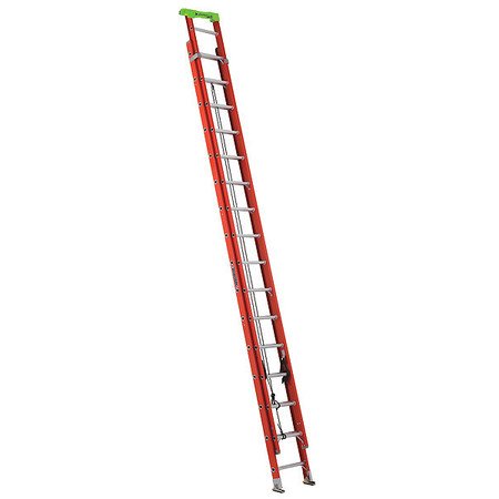 Louisville 32 ft Fiberglass Extension Ladder, 300 lb Load Capacity L-3022-32PT