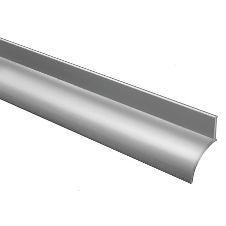 National Guard Drip Door Edge, Aluminum, 76 In 17-76