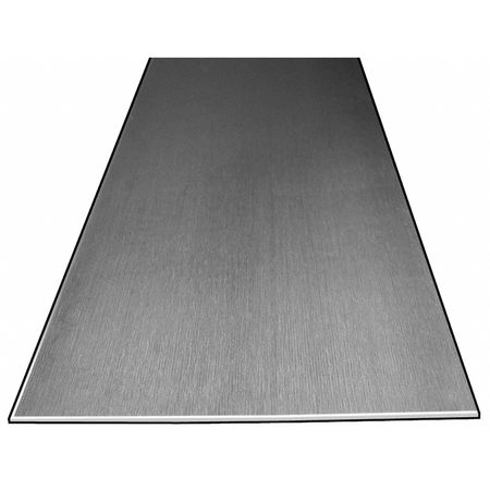 Zoro Select Sheet Metal Strip, 0.032", 6" W, 1 ft. 16407
