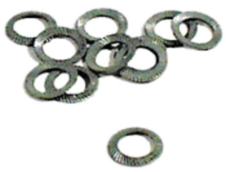 Zoro Select Wedge Lock Washer, For Screw Size M6 Steel, Zinc Plated Finish, 100 PK 5MXD7
