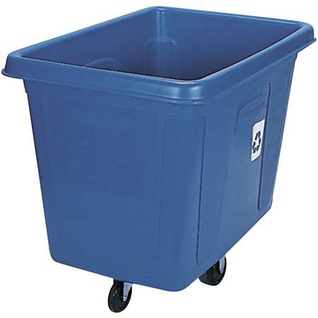 RUBBERMAID COMMERCIAL Truck, Recycling FG461673BLUE