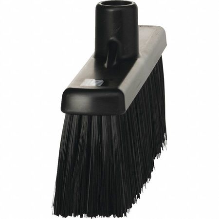 Remco 2 in Sweep Face Broom Head, Stiff, Synthetic, Black 31669