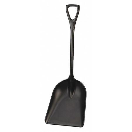 Remco Not Applicable Hygienic Square Point Shovel, Polypropylene Blade, 28 in L Black Polypropylene Handle 69829