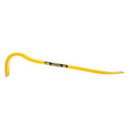 Stanley Gooseneck Wrecking Bar, 1-1/4 In. W 55-503