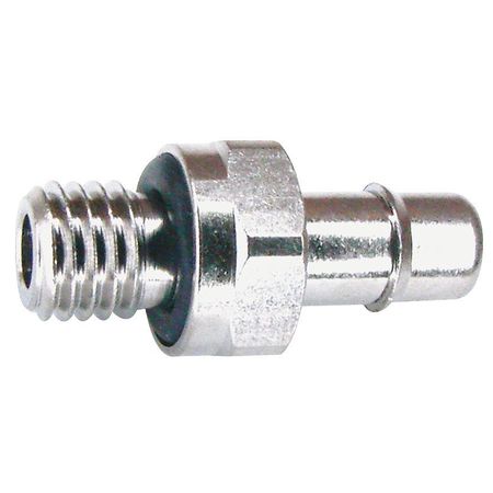 PNEUMADYNE 1/4" Barb x UNF Brass Straight Male Connector EB60