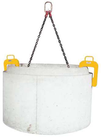 CALDWELL Concrete Manhole Housing Lifter, 10000lb. MHL-5-2/4