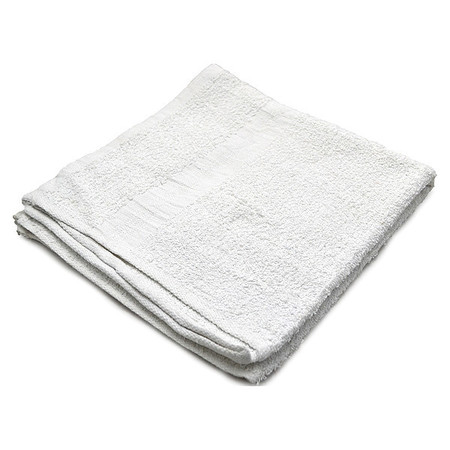 R & R Textile Bath Towel, 22x44 In., White, PK12 62200