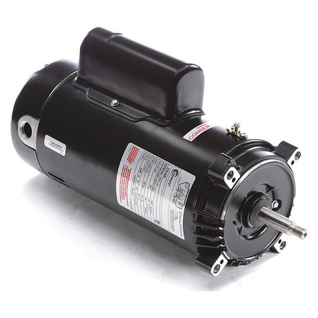 CENTURY Pool Pump Motor, Capacitor-Start/Run, 1 1/2, 1/4 HP, 56J Frame, 3,450/1,725 Nameplate RPM STS1152R