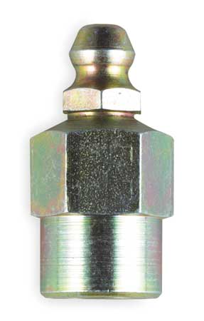 Kingfisher Grease Fitting, Str, OAL1.00 In, PK10 5PE97