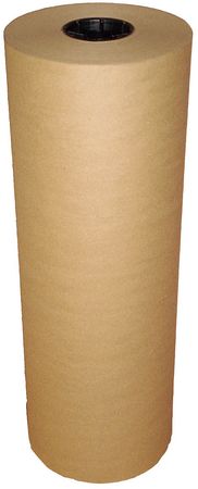 ZORO SELECT 18" W Poly Coated Kraft Paper 5PGL0