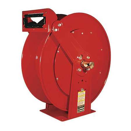 REELCRAFT Spring Return Hose Reel, 3/4 in Hose Dia., 75 ft Length, 250 psi FD83000 OLP