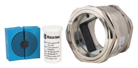 ROXTEC GLAND Cable Gland, 0.37 to 1.28 in. dia RG M63/1