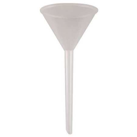 ZORO SELECT Funnel, Plastic, 90mm Rim, 60mm Stem, PK12 5PTK7