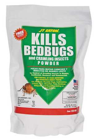 Jt Eaton Bed Bug Killer, Bed Bugs, Powder, 4 lb. 203-4BG