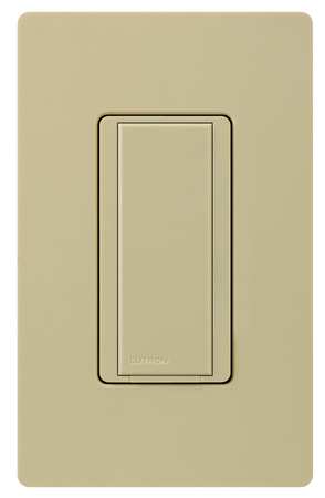 Lutron Wall Switch, 1-Pole, On/Off, Ivory MA-AS-IV