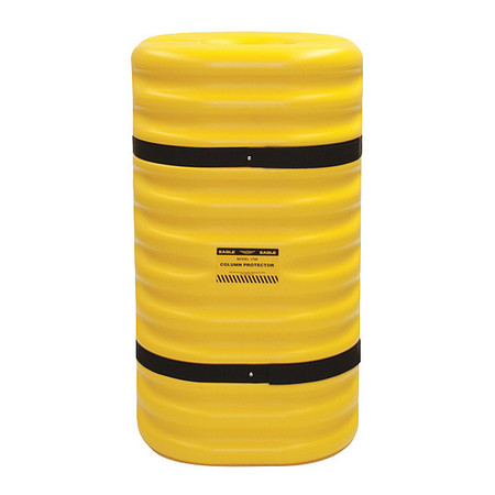 Zoro Select Column Protector, For 12 In Column, Yellow 1712