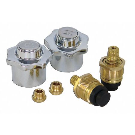 KISSLER Faucet Repair Kit, Brass/Plastic, 1-1/2" x 1-1/5" AB50-4110