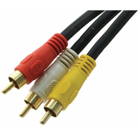 Monoprice S-Video/3.5mm to RCA Conv Cable, 6 ft. 6160