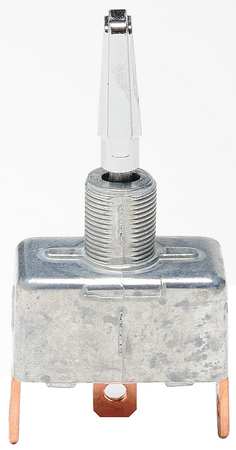 ZORO SELECT Toggle Switch, SPDT, 1/4 in. Solder 5RLV8