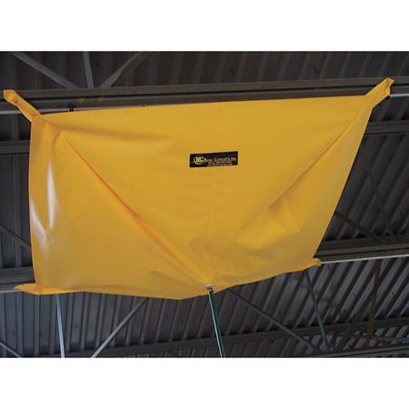 JUSTRITE Roof Leak Diverter, Yellow, 5 ft. L 28300