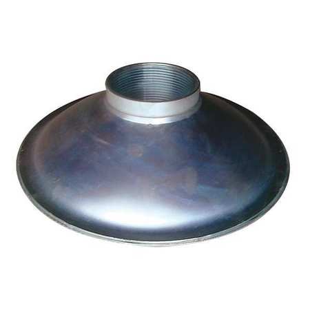 Zoro Select Suct Strainer, 4 Dia, 1 NPSM, Bot Rnd Perf 5RWN4