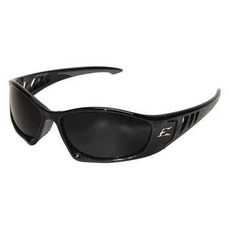 Edge Eyewear Safety Glasses, Smoke Scratch-Resistant SB116