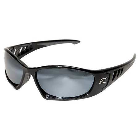 Edge Eyewear Safety Glasses, Silver Mirror Scratch-Resistant SB117