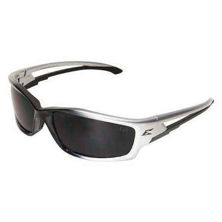 Edge Eyewear Safety Glasses, Smoke Scratch-Resistant SK116