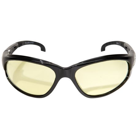 Edge Eyewear Safety Glasses, Amber Anti-Scratch SW112
