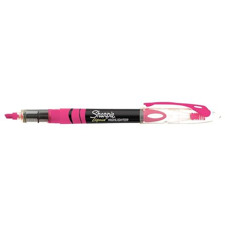 SHARPIE Liquid Highlighter, Chisel Tip Pink PK12 1754464